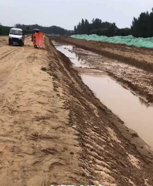 开封龙亭区河道降水